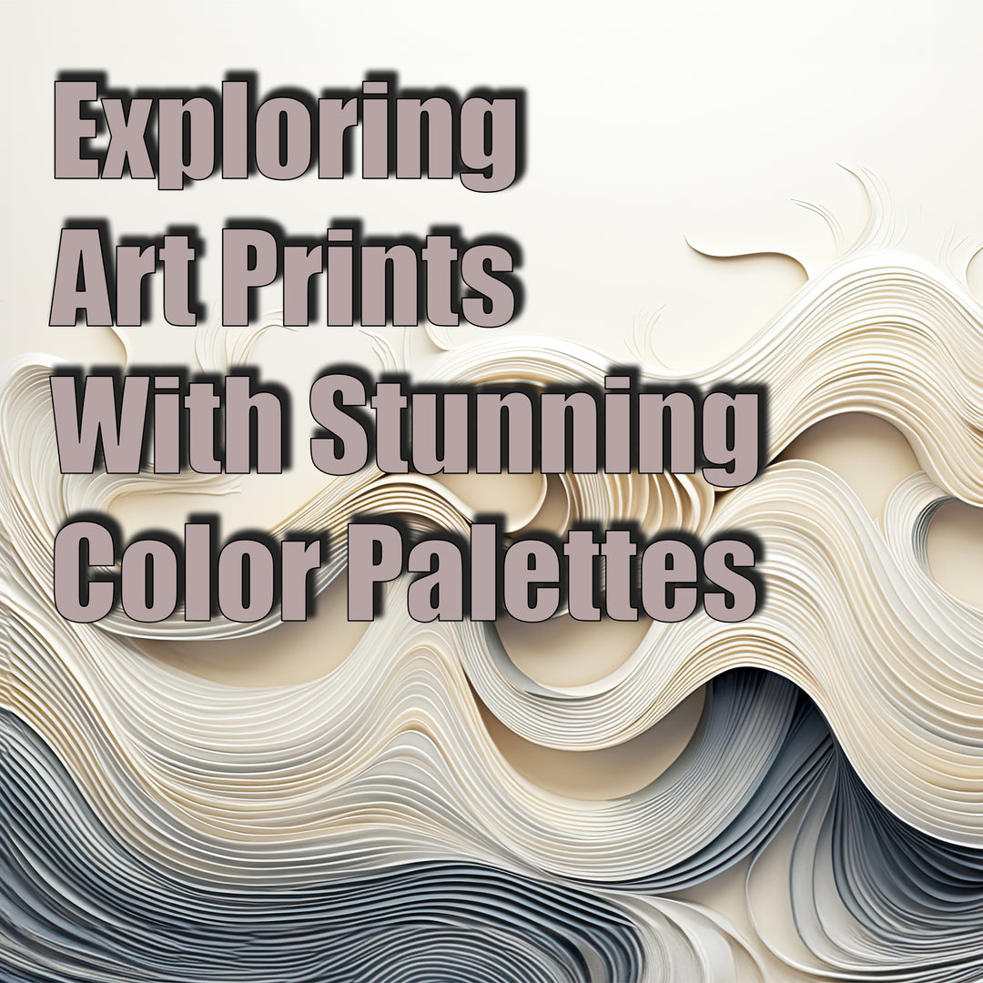 Exploring Art Prints with Stunning Color Palettes