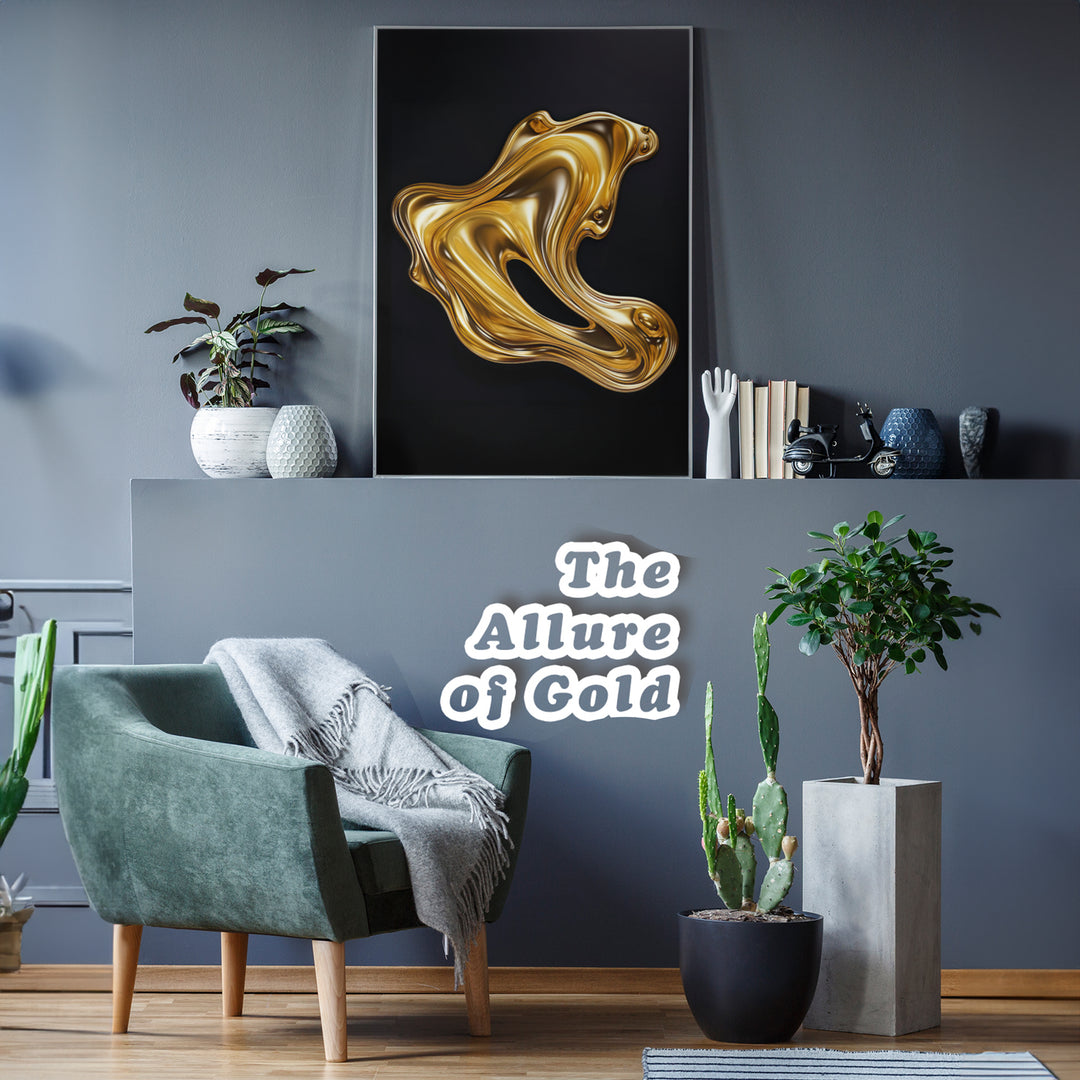 The Allure of Gold: Transform Your Space with Art Prints