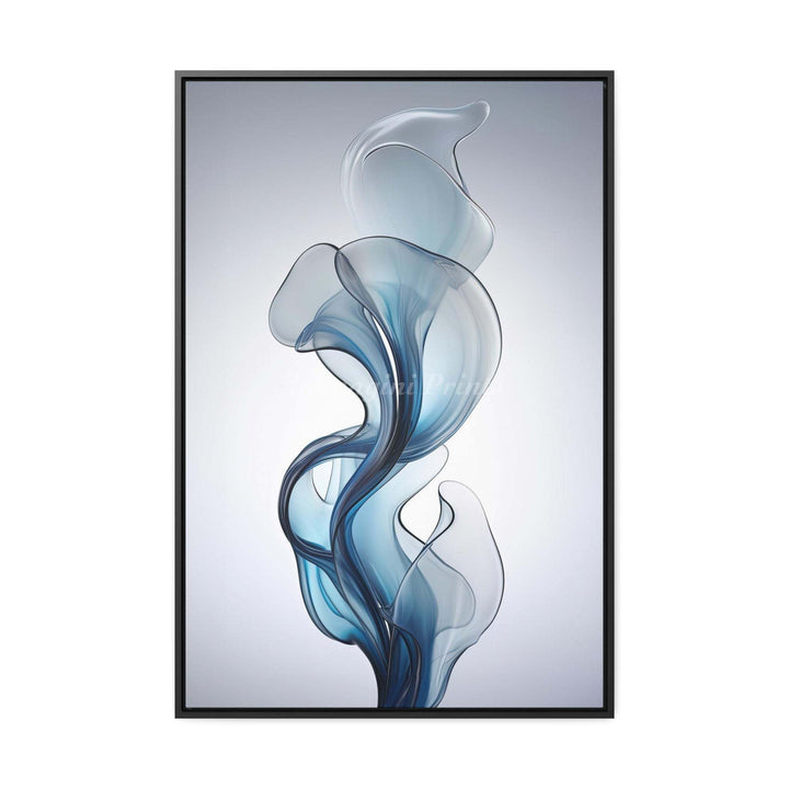 Fragile Purity (Framed Canvas Print)