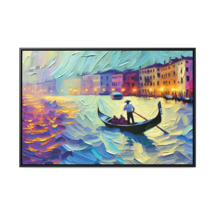 Gondola (Framed Canvas Print)