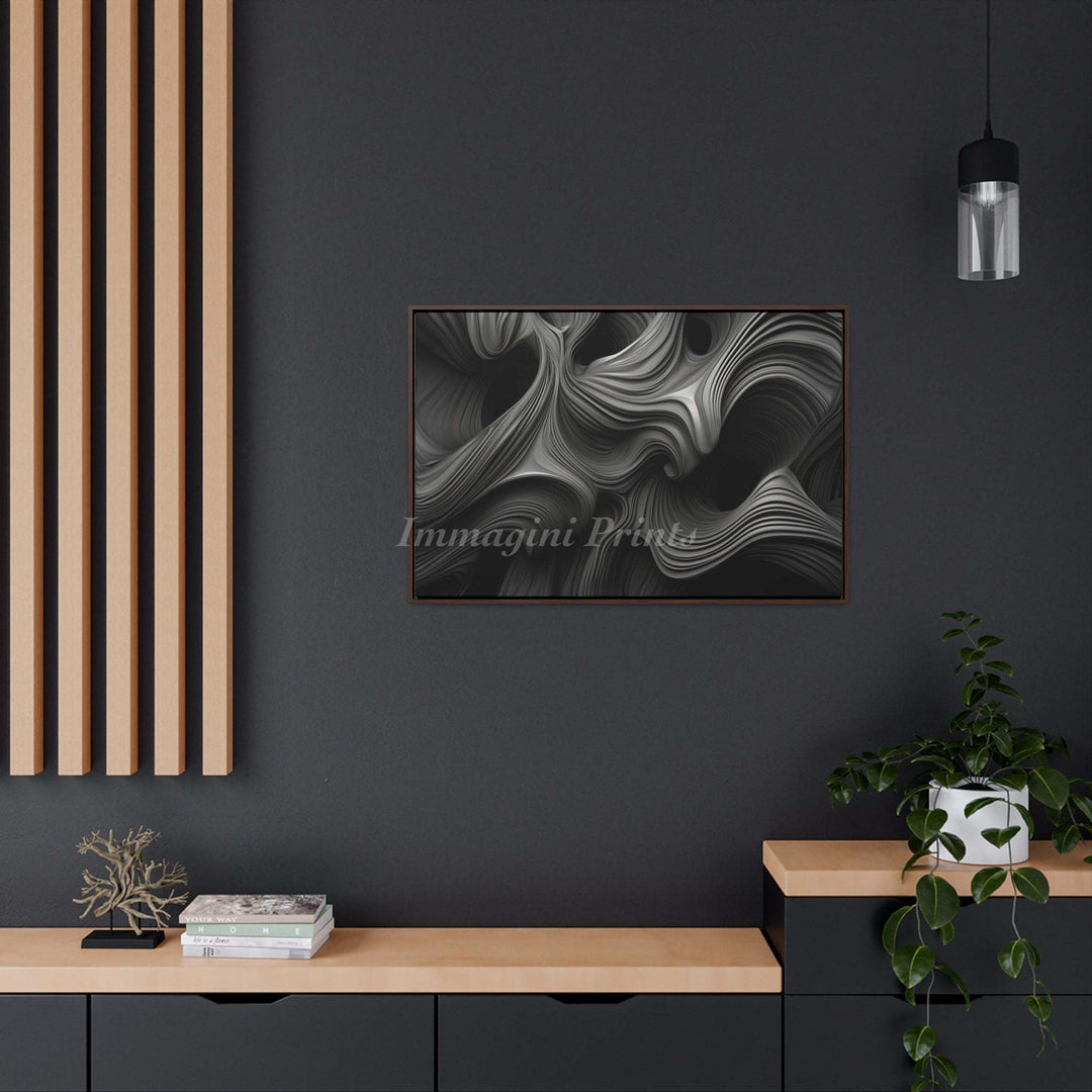 Onyx (Framed Canvas Print)