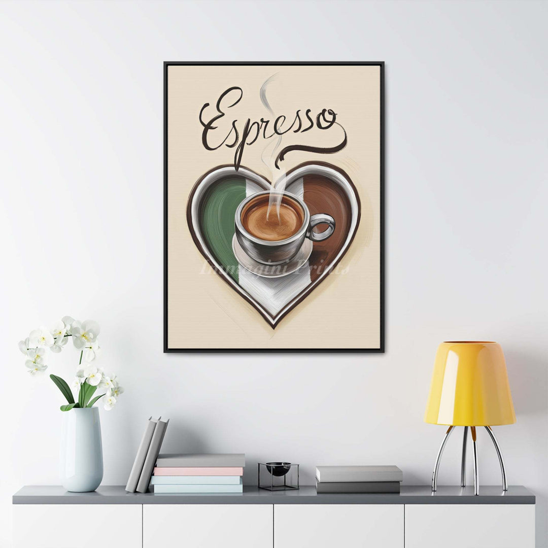 Espresso (Framed Canvas Print)