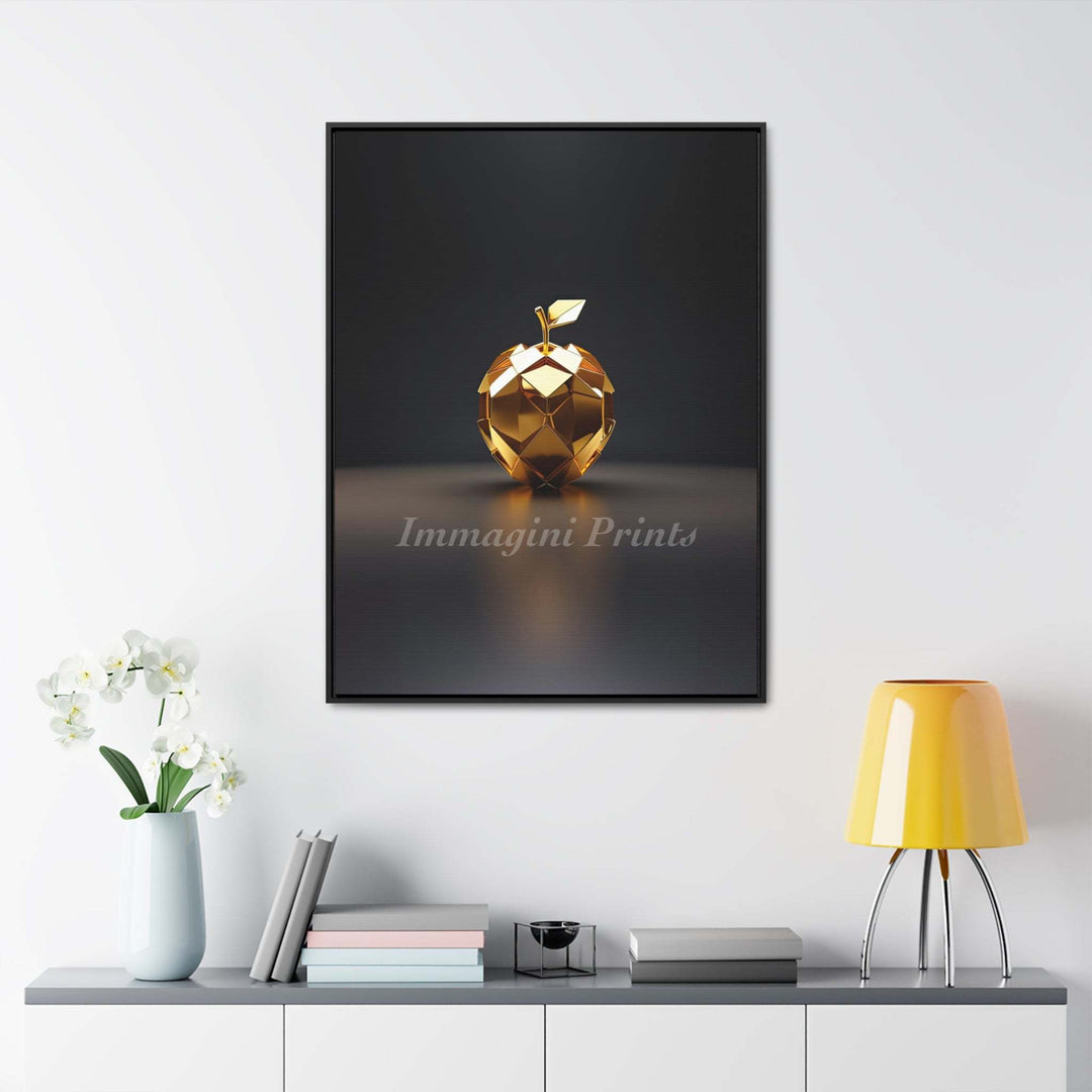 The Forbidden Fruit (Framed Canvas Print)