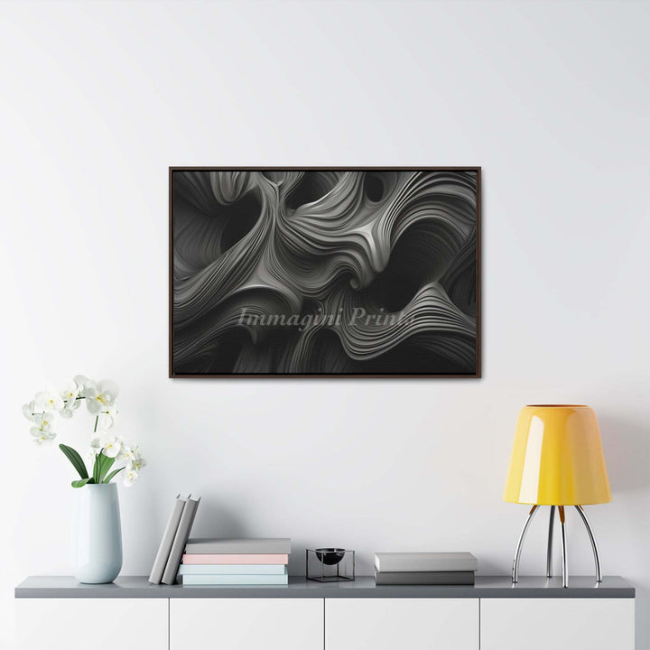 Onyx (Framed Canvas Print)