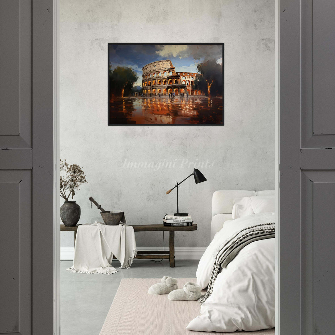 Il Colosseo Romano (Framed Art Print)