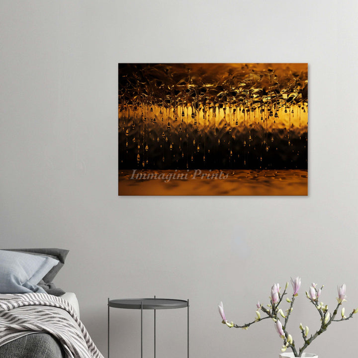 Golden Rain (Canvas Print)