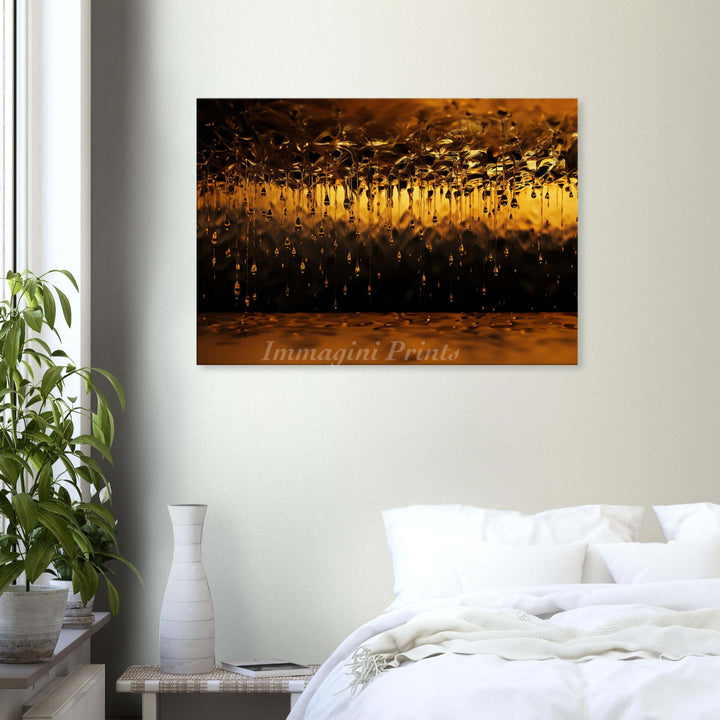 Golden Rain (Canvas Print)