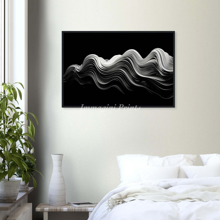 Perpetual Waves (Framed Art Print)