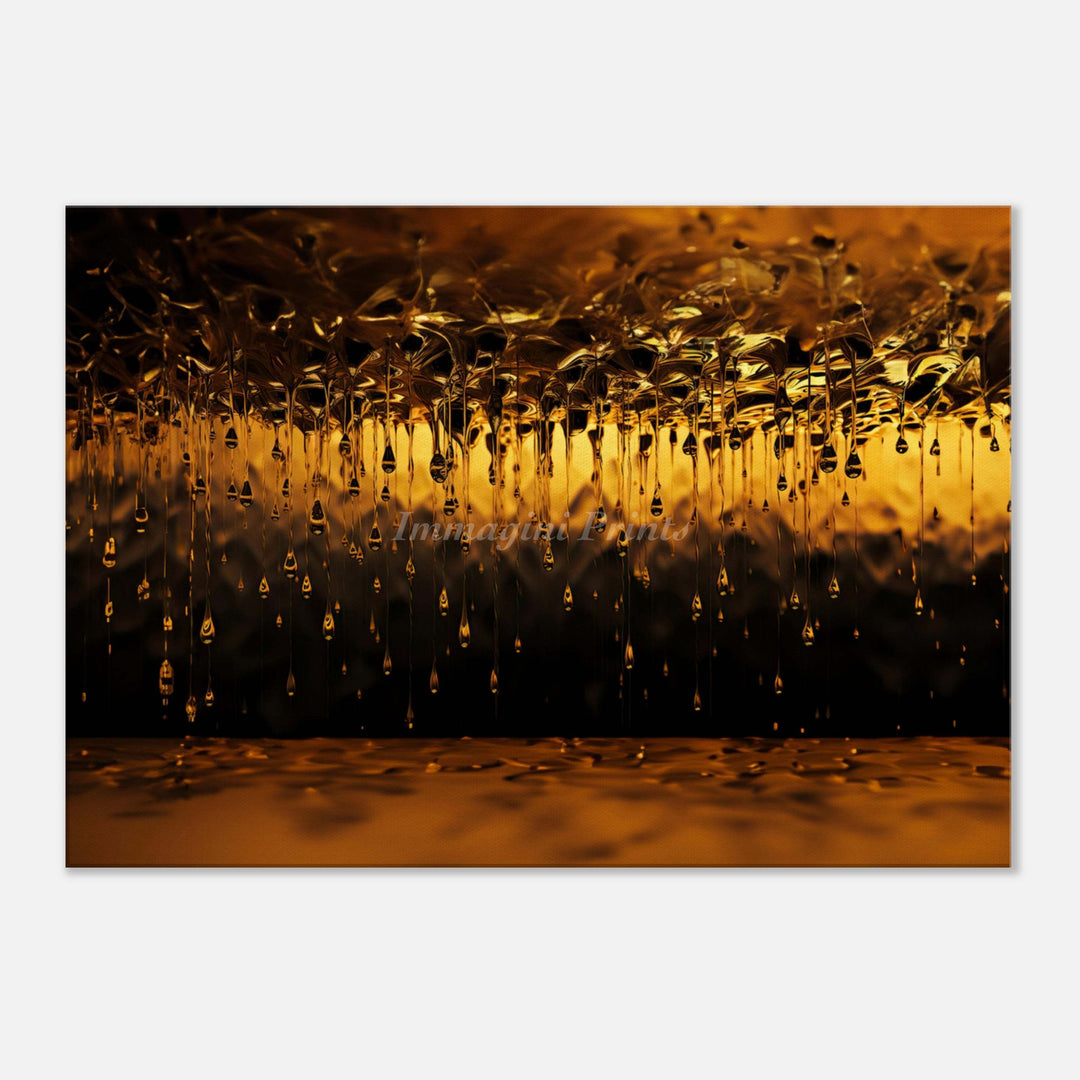 Golden Rain (Canvas Print)