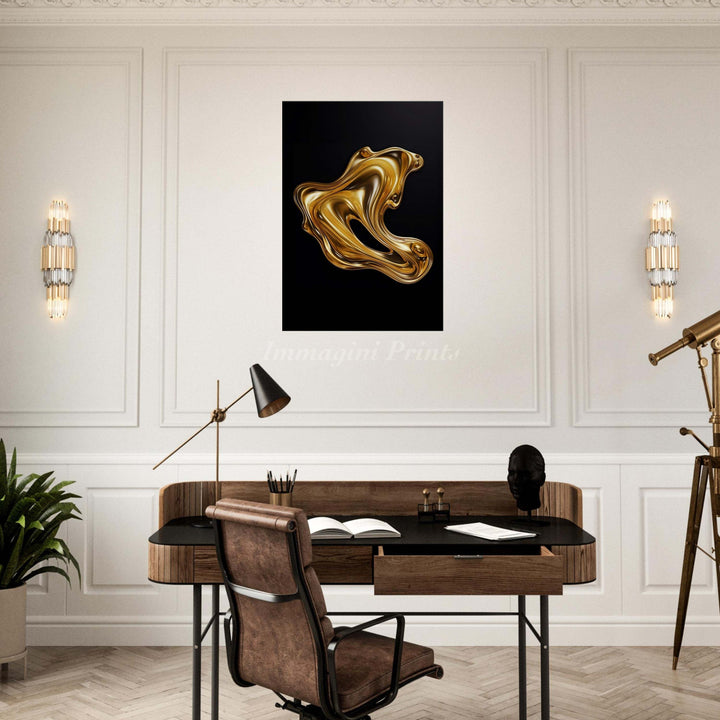 Liquid Gold (Canvas Print)