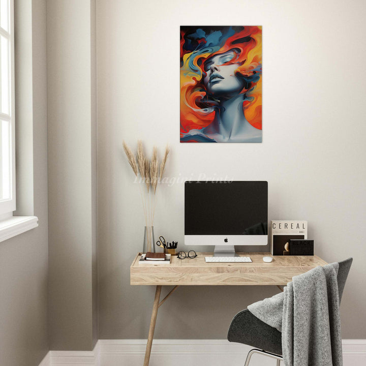 Mystique In Smoke (Canvas Print)