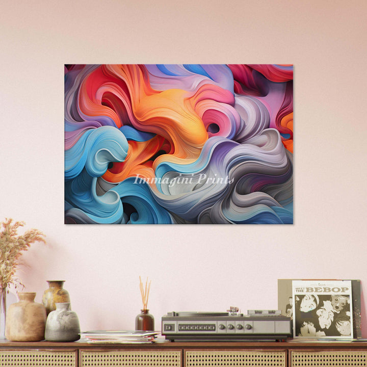 Chromaswirl (Canvas Print)