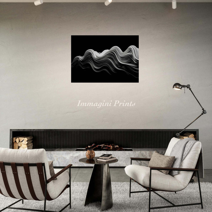 Perpetual Waves (Canvas Print)