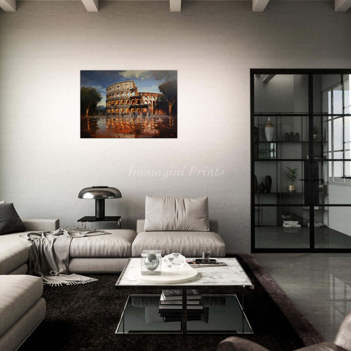 Il Colosseo Romano (Canvas Print)