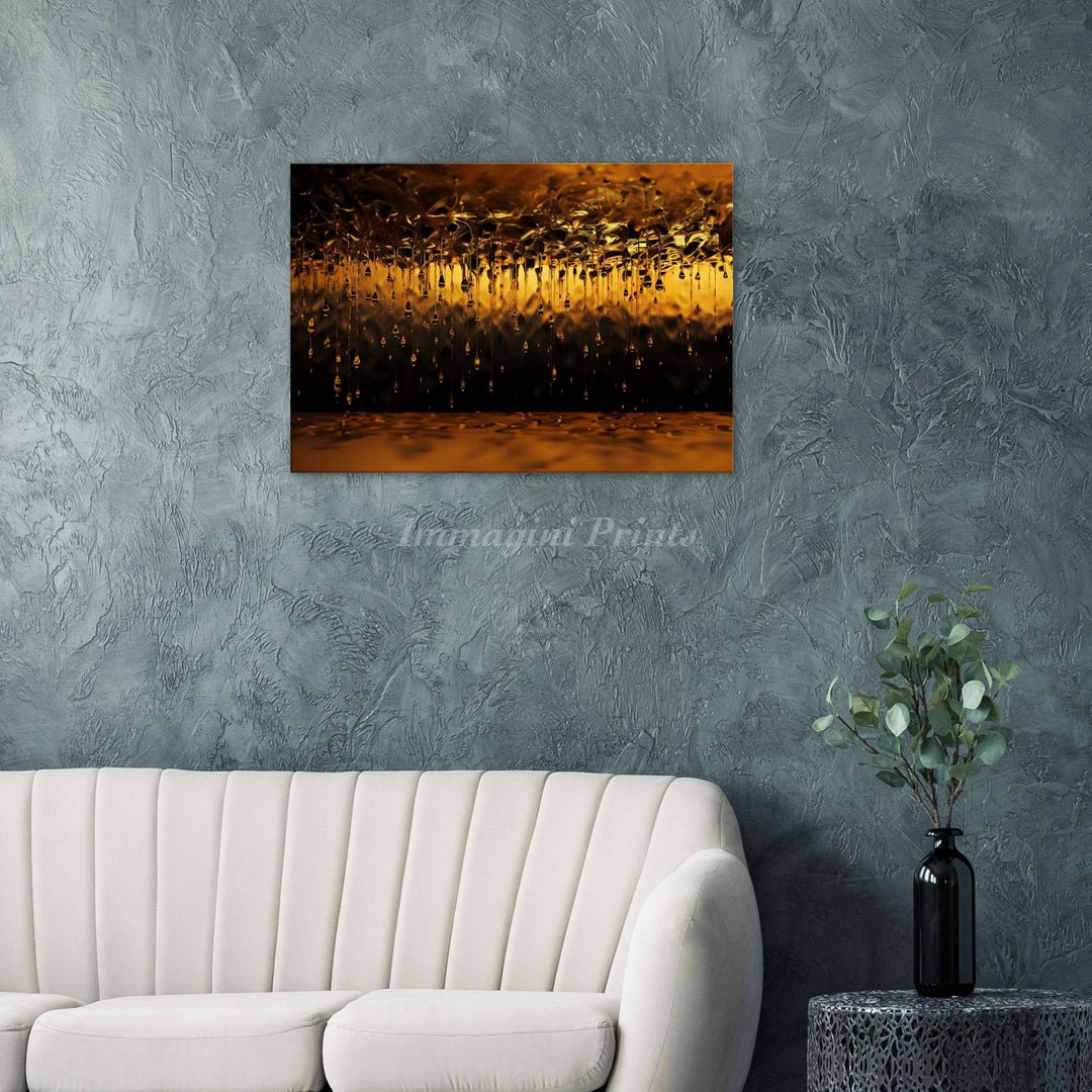 Golden Rain (Canvas Print)