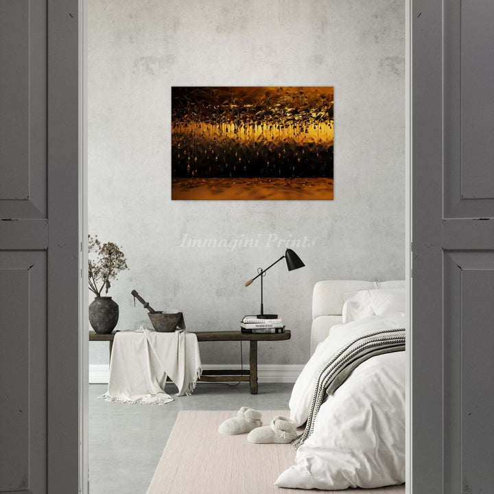 Golden Rain (Canvas Print)