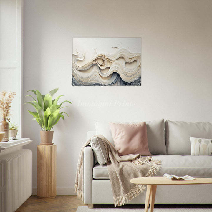 The Flowing (Canvas Print)