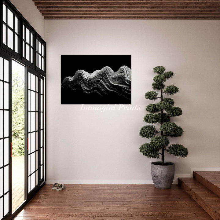 Perpetual Waves (Canvas Print)