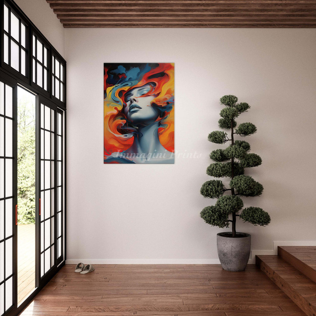 Mystique In Smoke (Canvas Print)