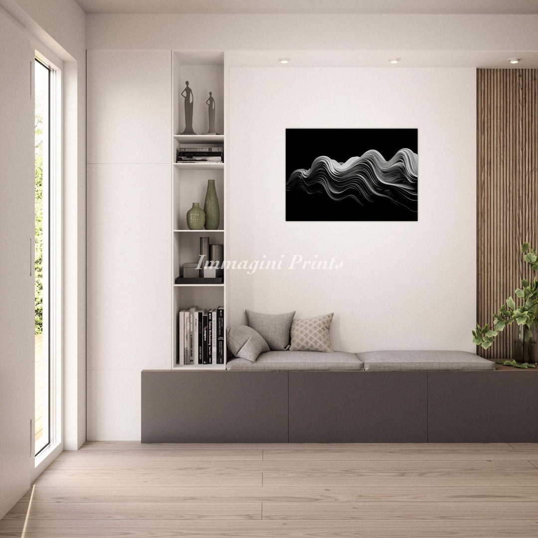 Perpetual Waves (Canvas Print)