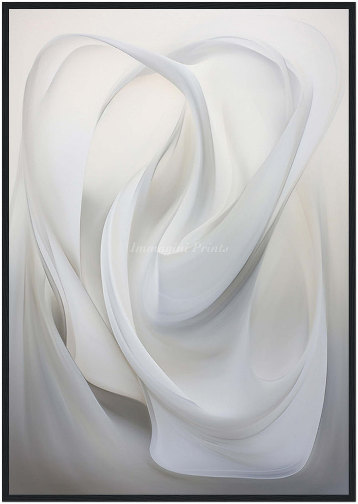 The Ivory Whirlwind (Framed Art Print)