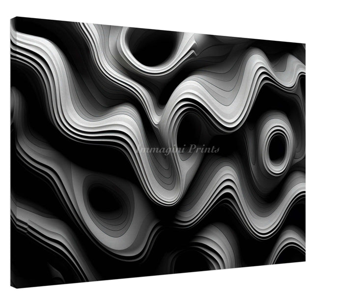 Abstract Contours (Canvas Print)