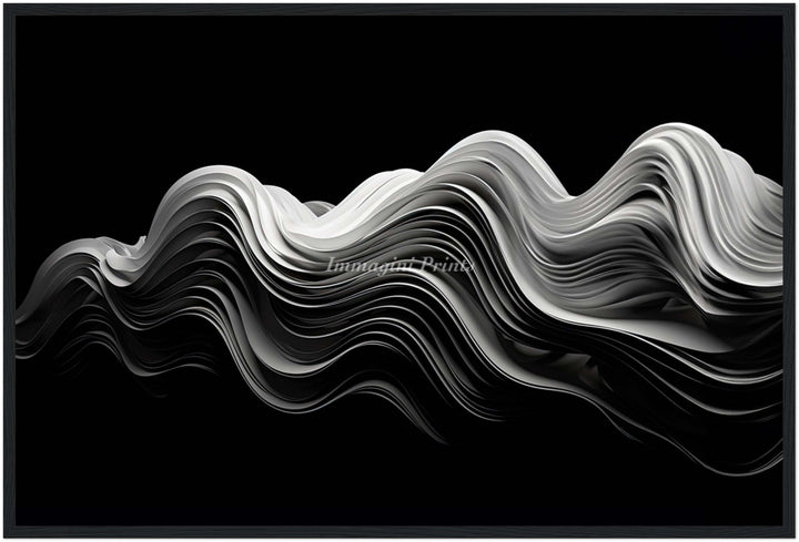 Perpetual Waves (Framed Art Print)