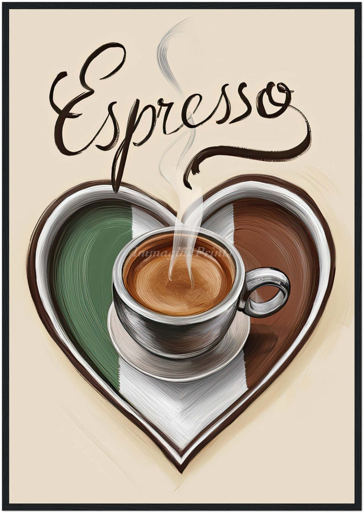 Espresso (Framed Art Print)