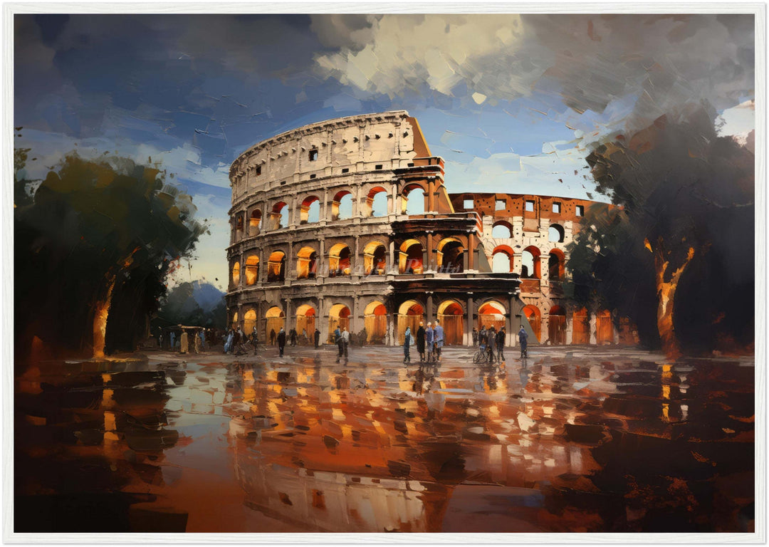 Il Colosseo Romano (Framed Art Print)