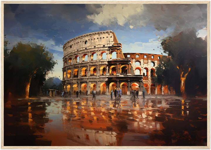 Il Colosseo Romano (Framed Art Print)