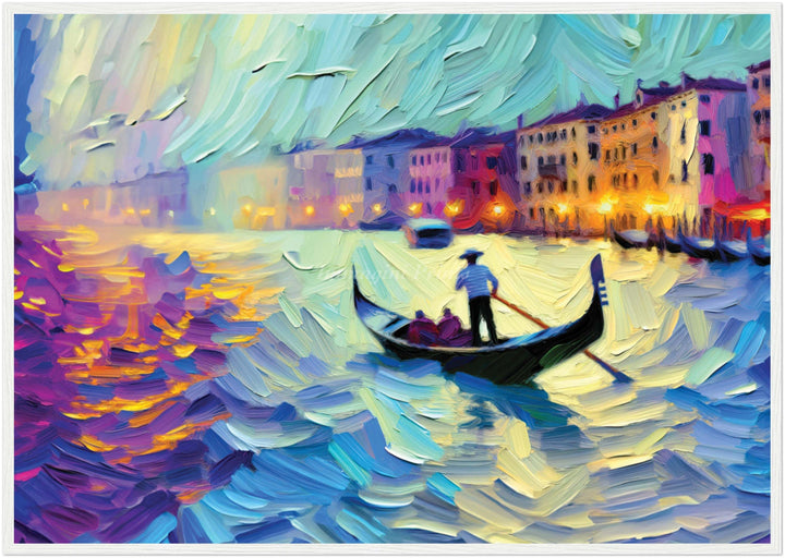 Gondola (Framed Art Print)