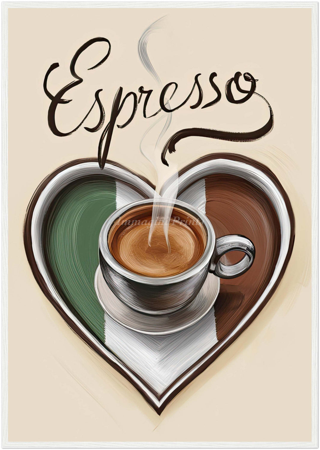 Espresso (Framed Art Print)