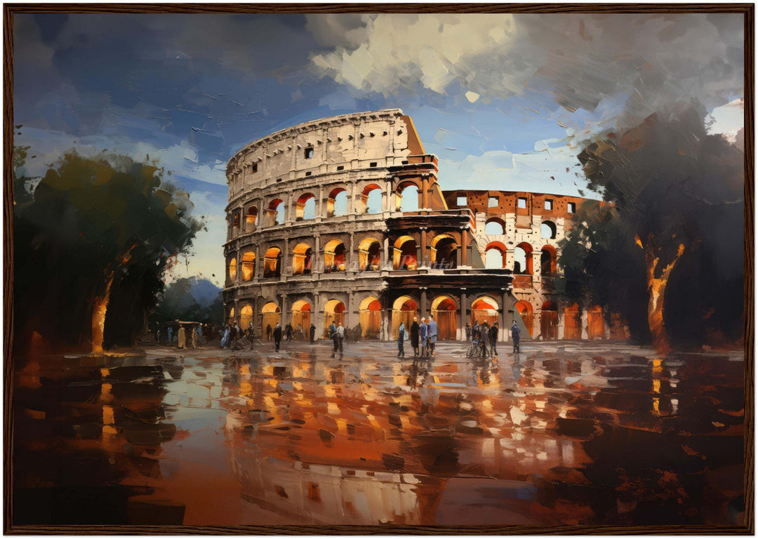 Il Colosseo Romano (Framed Art Print)